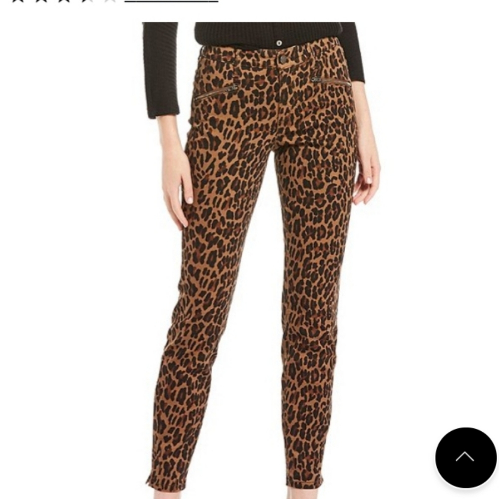 Cheetah print pants!
